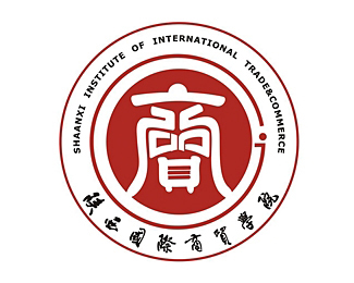 陕西国际商贸学院校徽logo含义
