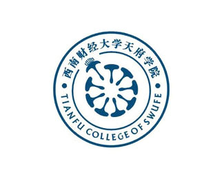 西南财经大学天府学院校徽logo设计
