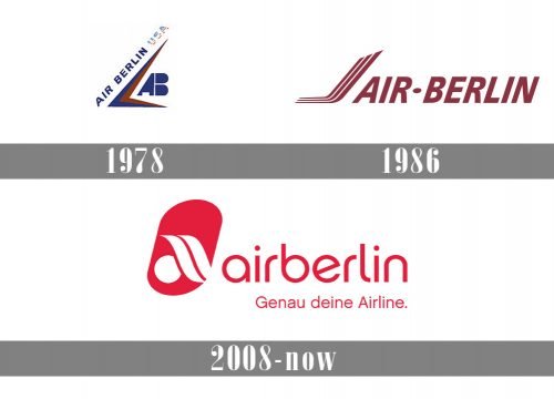 Air Berlin Logo history