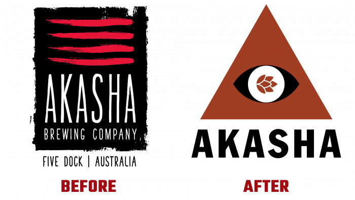 Akasha Before and After Logo (History)
