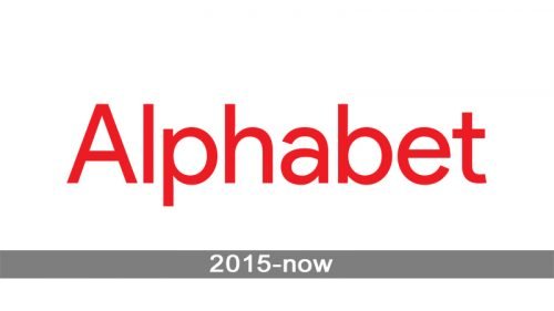 Alphabet Logo history