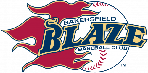 Bakersfield Blaze Logo 1995