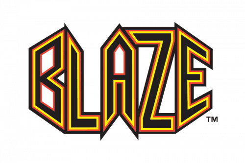 Bakersfield Blaze Logo 2001
