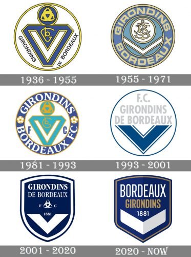 Bordeaux Logo history