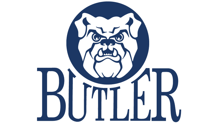 Butler Bulldogs Logo 1990-2014