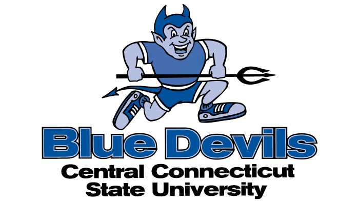 Central Connecticut Blue Devils Logo 1994-2010