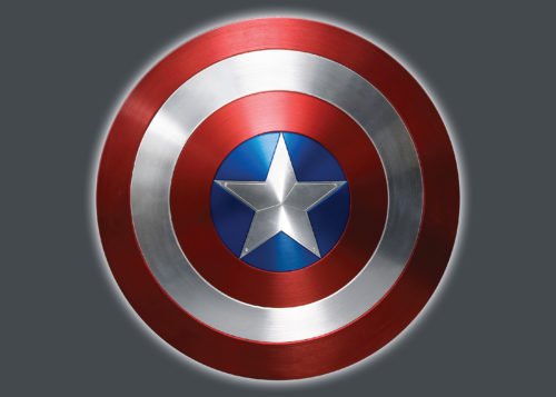 Color Captain America Logo