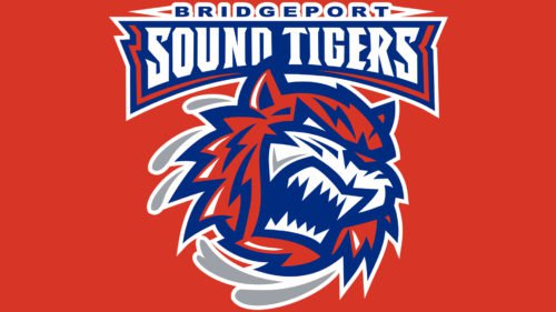 Colors Bridgeport Sound Tigers Logo
