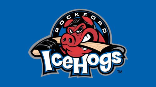 Colors Rockford IceHogs Logo