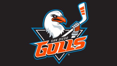 Colors San Diego Gulls Logo