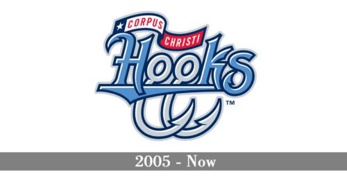 Corpus Christi Hooks Logo history