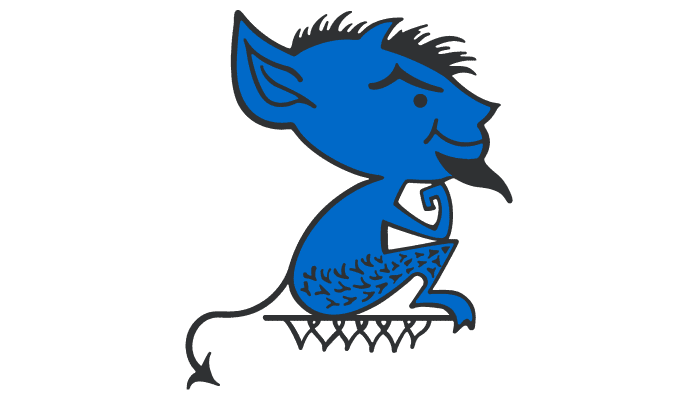 DePaul Blue Demons Logo 1979-1998
