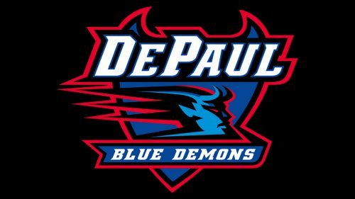 DePaul Blue Demons softball logo