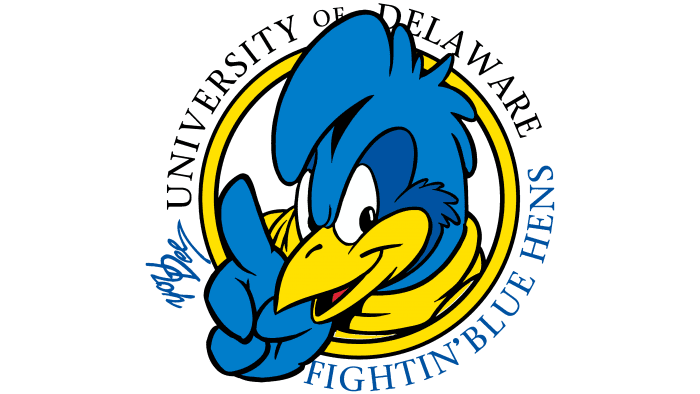 Delaware Blue Hens Logo 1999-2008