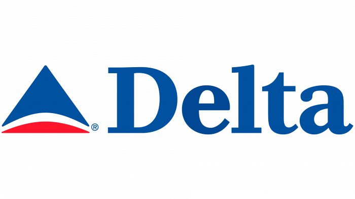 Delta Air Lines (Second era) Logo 2000-2004