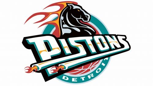 Detroit Pistons Logo 1996