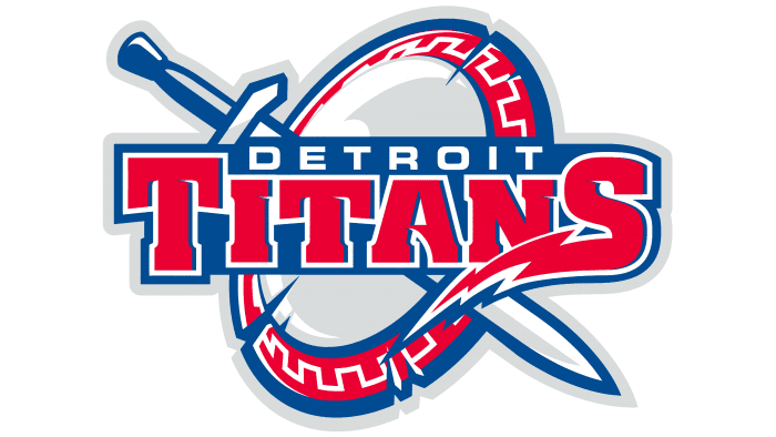 Detroit Titans Logo 2008-2015