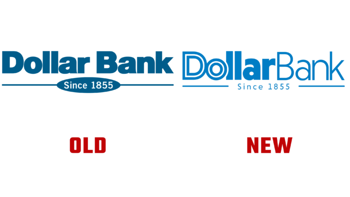 Dollar Bank Old and New Logo (History)