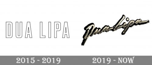 Dua Lipa Logo history