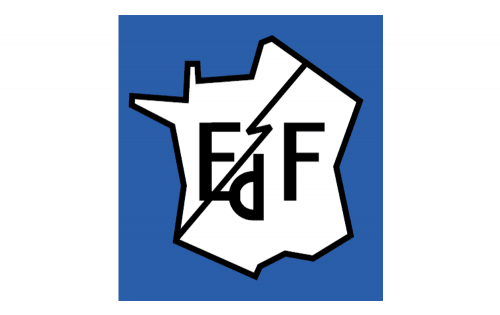 EDF (lectricit de France) Logo 1946