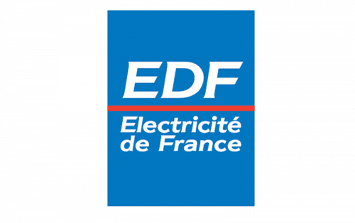 EDF (lectricit de France) Logo 1987