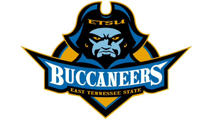 ETSU Buccaneers Logo 2002-2006