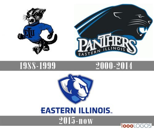 Eastern Illinois Panthers logo history