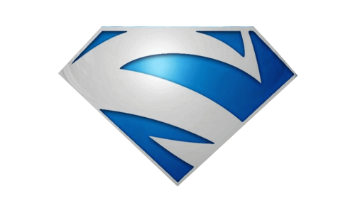 Electric Blue superman logo 1997