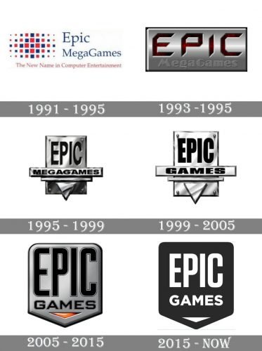 Epic Games Logo history
