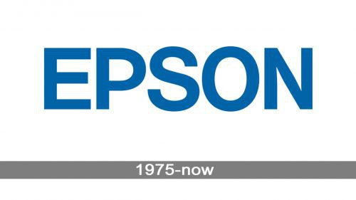 Epson Logo history