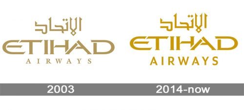 Etihad Airways Logo history