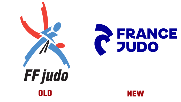 France Judo Old and New Logo (history)
