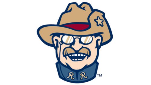 Frisco RoughRiders Logo baseball