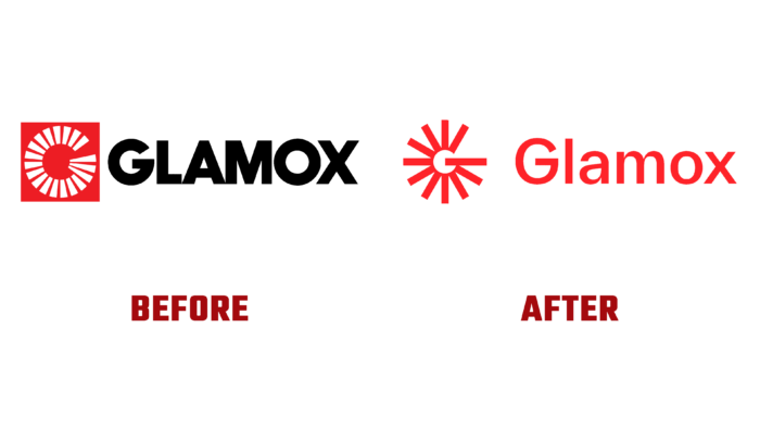 Glamox Before and After Logo (History)