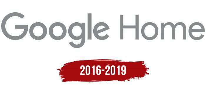 Google Home Logo History