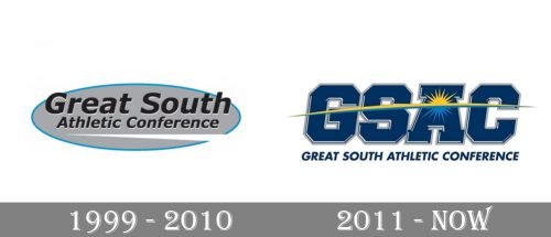 Great South Athletic Conference Logo history