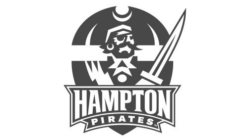Hampton Pirates football logo