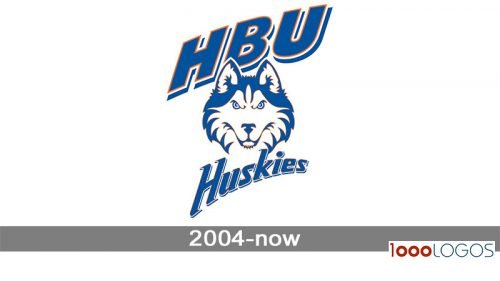 Houston Baptist Huskies Logo history