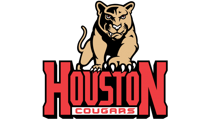 Houston Cougars Logo 1995-2002