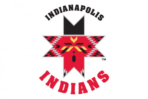 Indianapolis Indians Logo 1995