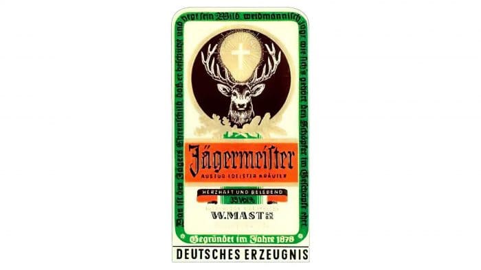 Jagermeister Logo 1949-1970