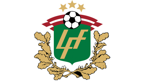 Latvian Higher League logo