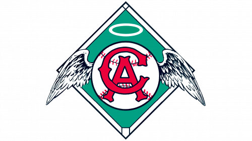 Los Angeles Angels of Anaheim Logo 1965