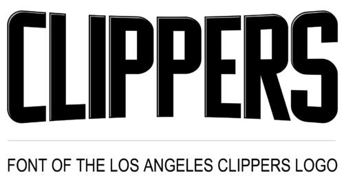 Los Angeles Clippers Logo Font