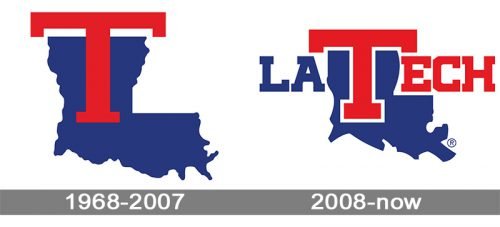Louisiana Tech Bulldogs logo history