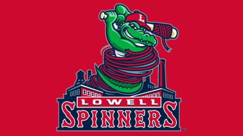 Lowell Spinners Logo baseball