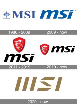 MSI Logo history