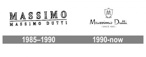 Massimo Dutti Logo history