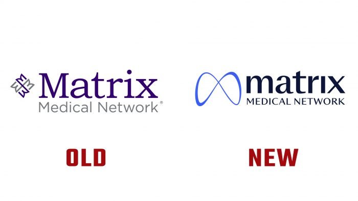 Matrix Medical Network New and Old Logo