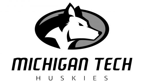 Michigan Tech Huskies ice hockey logo